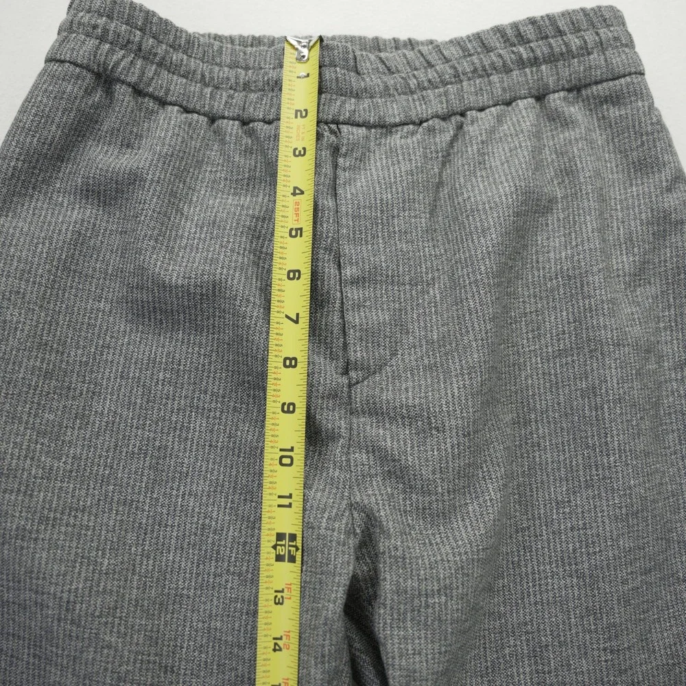 Golden Goose‎ Deluxe Lyman Trousers Grey Textured Elastic Waist Pants M